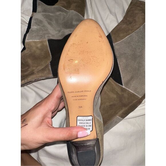 Isabel Marant Etoile size 38 women’s suede boot heels - Picture 3 of 6